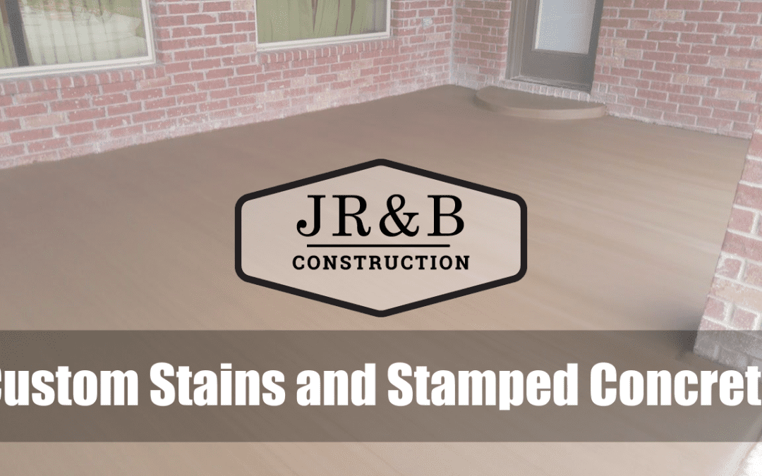 Custom Stains and Stamped Concrete
